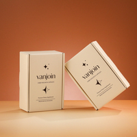Boîte en carton personnalisée pour flacon en verre mat, boîte d'expédition de haute qualité pour conteneur de vitamines en verre, boîte cadeau portable à couvercle rabattable