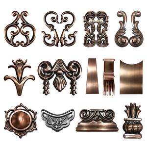 Mai Huan Moulure de Porte Décorative Colonne Romaine Moderne en Acier Inoxydable 304 Durable, Nouveau Kit à Motifs Floraux, Interface Courbe Lune 1 - Product Image 1