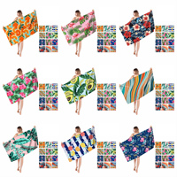 Super Zachte Strandkleding Pareo Sarong Custom Patroon Rayon Stof Cover Up Pareo Voor Vrouwen
