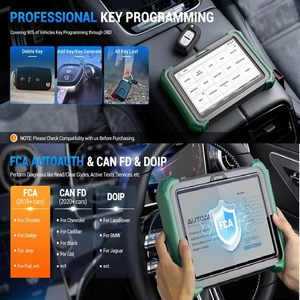 Scanner de diagnostic OBD2 Prodigy 13,3 pouces, 51+ fonctions, codage ECU EV ADAS, programmation de clés auto DoIP CAN FD, outil de diagnostic, écran tactile HD - Product Image 4