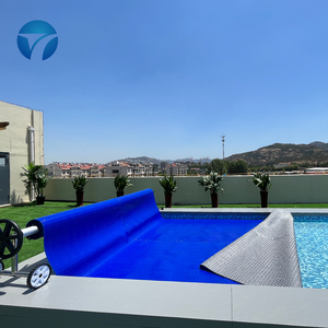 Hot Selling Summer Anti-UV Outdoor <strong>Pool</strong> Covers Underground Swimming <strong>Pool</strong> Cover Reels - Product Image 2