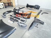 Kit de carrosserie pour BMW F30 Change Convert to F80 M3 Widebody Conversion Upgrade Front Rear Bumper Fender Headlights Bonnet Hood