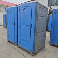 Cabine de douche et toilettes portables combinées, unité de toilettes mobiles avec douche et lavabo