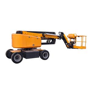 รถกระเช้าไฟฟ้าแบบขับเคลื่อนด้วยตัวเองประสิทธิภาพสูง แบบแขนยืดหดได้ แบบตะกร้าแบบยืดหดได้ - Product Image 4