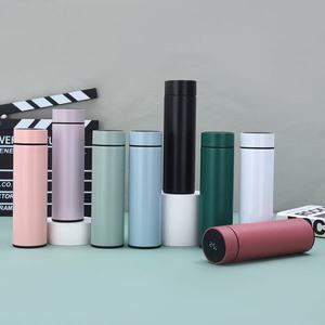 Smart <b>Water</b> <b>Bottle</b> With Temperature Display 304 <b>Stainless</b> <b>Steel</b> Double Wall Vacuum Insulated Rechargeable Business Gift Cup - Product Image 5