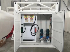 Réservoirs de carburant autoportants à double paroi en conteneur <span class=keywords><strong>avec</strong></span> <span class=keywords><strong>pompe</strong></span> à carburant, certifiés UL142 UL2085 - Product Image 1