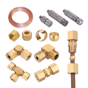 Dày Tường Chất Lượng Cao <span class=keywords><strong>Brass</strong></span> Ferrule Nut Cho Nén Phụ Kiện - Product Image 6