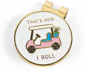 GREPAS礼品定制高尔夫球标记，带帽夹 - Product Image 1