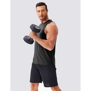 FOXA Débardeur pour homme à séchage rapide, sans manches, pour la musculation, l'entraînement estival, les vêtements décontractés - Product Image 2
