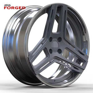 Jantes en alliage d'aluminium forgé JOVA 2 pièces 5x114.<span class=keywords><strong>3</strong></span> 18 pouces <span class=keywords><strong>3</strong></span> branches design <span class=keywords><strong>à</strong></span> fond profond nouvelle sortie pour <span class=keywords><strong>Tesla</strong></span> <span class=keywords><strong>Model</strong></span> <span class=keywords><strong>3</strong></span> Performance - Product Image 1