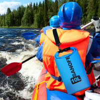 Sac à dos étanche en bâche PVC Ocean Pack 2L 3L 5L 10L 15L 20L 30L pour kayak, surf, plongée, rafting