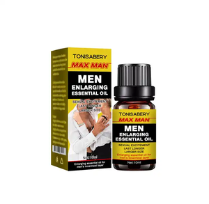 Nouveaux produits huile essentielle d'agrandissement du pénis adulte à base de plantes pour retarder l'éjaculation sexuelle huile de massage XXXL pour hommes - Product Image 1