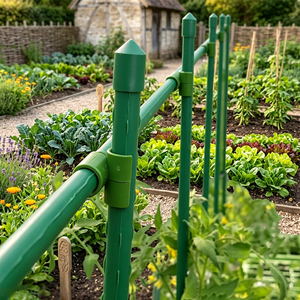 Adjustable Garden Trellis Connector 8mm Plastic Plant <b>Support</b> Clip for DIY <b>Tomato</b> Cage Cucumber Vegetable Climbing Plants - Product Image 6