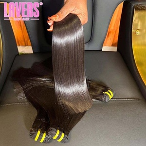 Vente en gros de mèches de cheveux humains vierges brésiliens 100% naturels, lisses, non traités, 12A, pas cher - Product Image 3