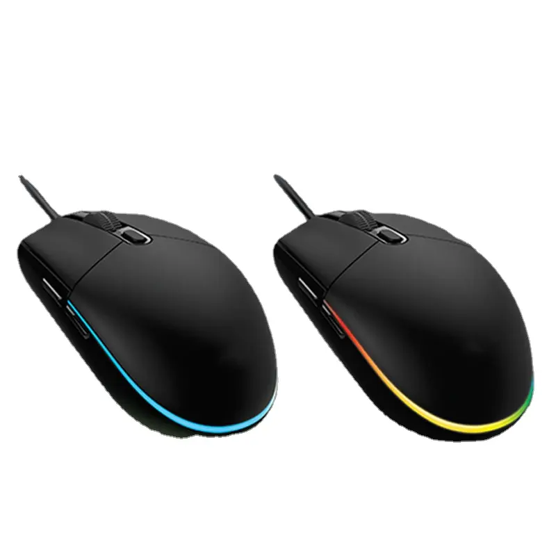 Ergonomic Gaming Mouse Wired LED Light Mouse Gamer Mice Luminous USB Computer Mouse for Desktop Computer PC Laptop Gaming