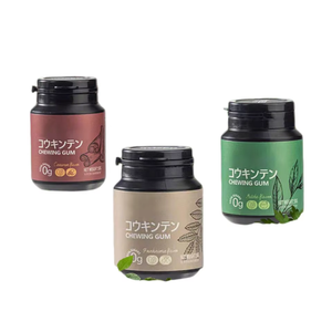 Gommes à mâcher au xylitol <span class=keywords><strong>sans</strong></span> <span class=keywords><strong>sucre</strong></span>, reminéralisantes, pour le nettoyage buccal et la réparation de l'émail |   Emballage personnalisé OEM - Product Image 1