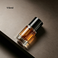 Nouvelle Bouteille de Parfum en Verre Transparent 10ml 15ml 20ml 25ml 30ml Mini Vaporisateur Portable Vide avec Pompe Sérigraphie
