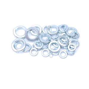 Rondella primavera a molla in acciaio 6-36mm in zinco blu e bianco, - Product Image 2