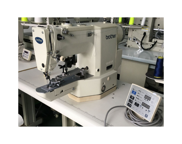 Used High Quality Brother Industrial Sewing Machine Brothers 438 Equipment Apparel Sewing Machinery