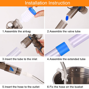 Perstype Uitwisseling Water Zand Wassen Schoonmaken Vis <span class=keywords><strong>Aquarium</strong></span> Plastic Grindreiniger Vis Afvalverwijderaar Waterfilter - Product Image 3