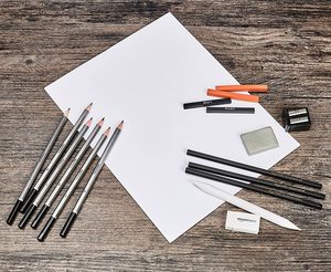 Kit de 17 Piezas de Lápices de Arte para Dibujar y Bosquejar - Product Image 4