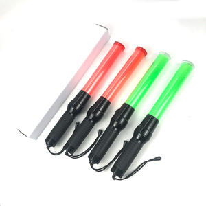 携帯型LED安全警告灯Wand交通バトン公安用ホワイトリフレクター付きABS PC PVCプラスチック製 - Product Image 2