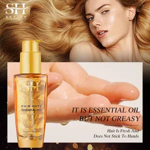 Natural Nourishing Hair Treatment Serum Anti Frizz Nourish Repair Damaged Hair Care Essential Oil