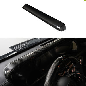 Écran d'affichage central de commande intérieure en fibre de carbone pour Classe G W464 W463A 2019-2025, G500 G63 G550 G450 W465, cache de tableau de bord - Product Image 1