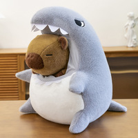 Jouets en peluche les plus vendus : Loutre marine, Capybara, Crocodile, Requin et Tortue – Animaux en peluche détachables, cadeau moelleux pour la Journée des enfants