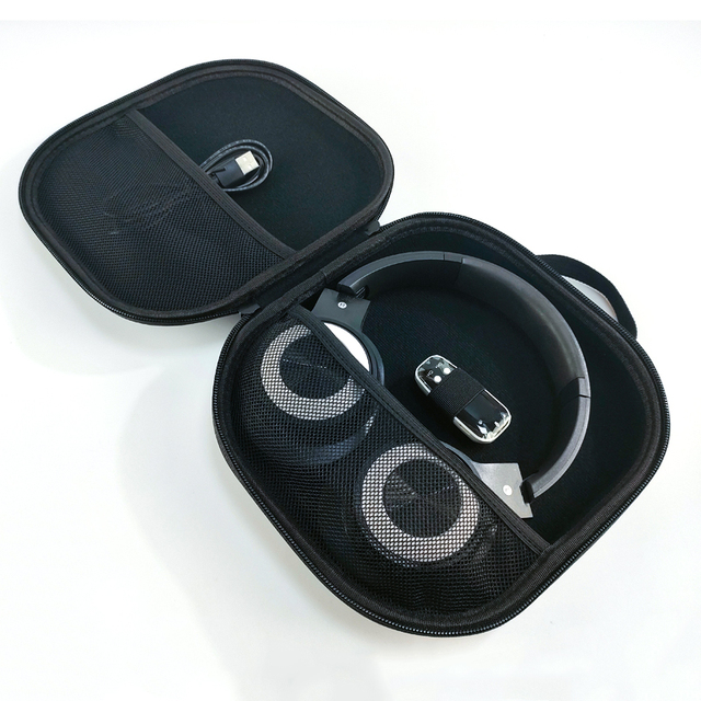 Custom Pvc Hard Shell EVA Headphone Case Durable Waterproof Portable Protective Headset Case Business Travel Special Purpose