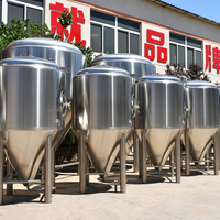 Réservoir de Fermentation de bière isobaroque 1000L fermenteur en acier inoxydable