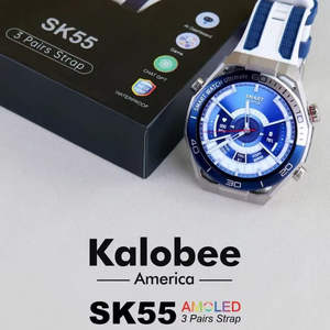 Nuovo Smartwatch SK55 2026 con Schermo HD per Uomo e Donna, Impermeabile IP68, Monitoraggio della Salute con 3 Cinturini e Confezione Regalo - Product Image 3