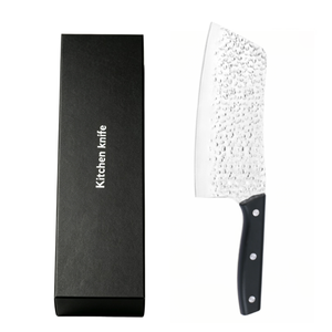 Juego de cuchillos de cocina chinos forjados a mano ABS, 2 piezas, cuchillo de acero inoxidable para rebanar y cuchillo para cortar huesos, OEM/ODM DIY - Product Image 2