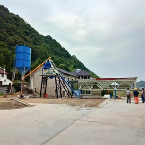 Planta Mezcladora de Concreto Comercial Hzs50, Equipo Mecánico para la Construcción, Mezcladora Centralizada - Product Image 4