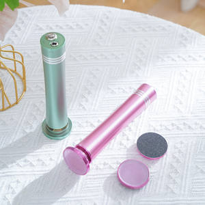 12V สีชมพูสีดำสีเขียวลอกผิวที่ตายแล้วมีดแคลลัสเครื่องมือขัดเท้าซ่อมแซมไฟล์ทำเล็บเท้า removedor de callos - Product Image 4