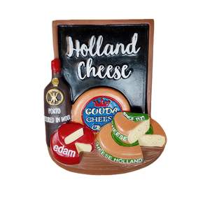 Imán de nevera de Holanda, adhesivo magnético tridimensional 3D, novedad 2025, fuente de exportación del fabricante, imán decorativo para el hogar - Product Image 2