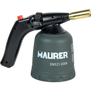 Soldador de Gas con Cartucho Piezoeléctrico MAURER MAU93314 Italia para Antorchas de Soldadura - Product Image 1