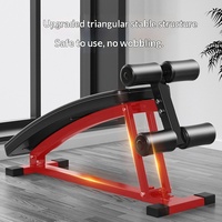 JEYORL JY218 Planche de musculation en métal avec design inversé pour l'entraînement des abdominaux, équipement de fitness d'intérieur pour le bureau
