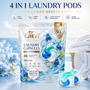 Cápsulas de Lavandería Ecológicas de 12g, Hipoalergénicas, Cuidado Suave de la Ropa, Eliminación Poderosa de Manchas, OEM ODM - Product Image 3