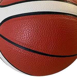 Professional <b>Top</b> Sale High Quality Eco-Friendly Custom Natural Rubber Bladder <b>PVC</b> Cover Basketball Own Logo Custom Color - Product Image 2