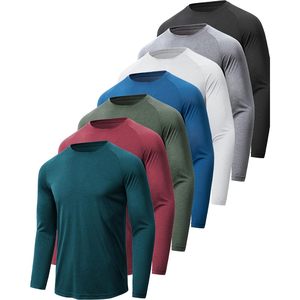 Camiseta Deportiva de Manga Larga para Hombre Baleenz, Secado Rápido, Absorbe la Humedad, Protección UV, para Correr - Product Image 1