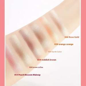 OEM/ODM Vente en gros Marque privée Vegan <span class=keywords><strong>Fard</strong></span> <span class=keywords><strong>à</strong></span> paupières en <span class=keywords><strong>stick</strong></span> <span class=keywords><strong>à</strong></span> deux tons doré scintillant <span class=keywords><strong>à</strong></span> haute pigmentation imperméable longue durée - Product Image 4