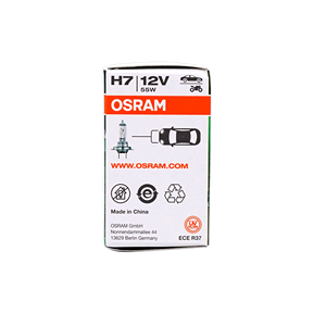 หลอดไฟรถยนต์64210L H7 OSRAM 12V 55W PX26d แหล่งกำเนิดในประเทศจีนอายุการใช้งานยาวนาน2ปีรับประกันความทนทานมากขึ้น - Product Image 6
