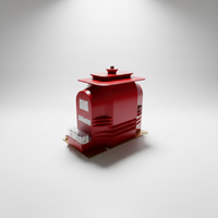 Transformateur de tension monophasé de petite taille, bobinage toroïdal séparé en résine moulée rouge, 0.2 0.5 6P, tension d'entrée 20KV