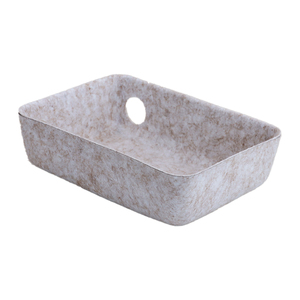 Felt Desk Organizer Pen <b>Box</b> Dividers <b>Drawer</b> <b>Storage</b> Organizer Bins Set Felt <b>Storage</b> Bin - Product Image 5