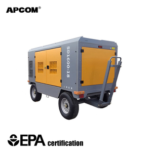 Compresor de Aire de Motor Diésel de Gran Tamaño y Ahorro de Combustible, 990-1660cfm, 22-40 bar, para Uso Industrial Pesado - Product Image 1