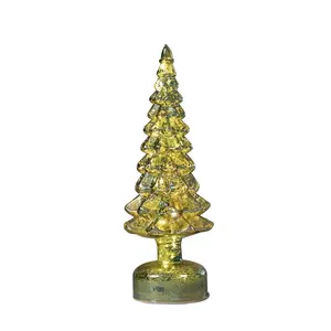 CR High Quality Customized Crystal Christmas Tree for Christmas Gift Beautiful Home Decoration with LED Light