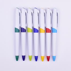 قلم ترويجي أبيض رائج البيع مع شعار وحبر ألماني قابل لإعادة التعبئة - Product Image 3