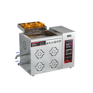 Friteuse Commerciale Verticale en Acier Inoxydable à Séparation Eau-Huile 3300W FC-A1D17L, Vente en Gros Usine - Product Image 1