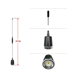 เสาอากาศ N3 สแตนเลสสตีลแบบ Whip NMO 400-520MHz UHF แบบม้วนเก็บได้ 5.5dBi สำหรับวิทยุสมัครเล่นเคลื่อนที่ - Product Image 2